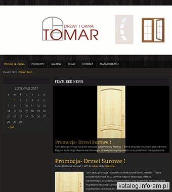 TOMAR - okna i drzwi to nasza pasja
