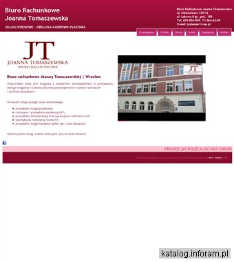 Tomaszewska Joanna usługi rachunkowe wrocław
