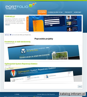 Programista PHP Web Developer - portfolio - Tomasz Loska