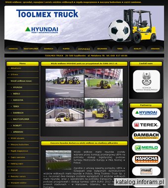 TOOLMEX TRUCK części zamienne do wózków
