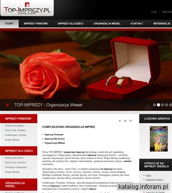 Organizacja Imprez, dla Firm, Dzieci, Organizacja Wesel