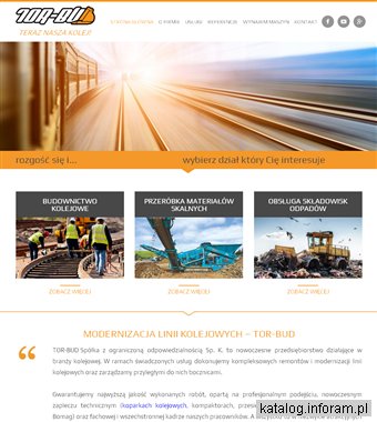 TOR BUD remonty torów kolejowych