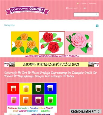 TortoweOzdoby.pl - dekoracje cukiernicze