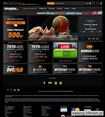 Totolotek.pl - Twój bukmacher internetowy