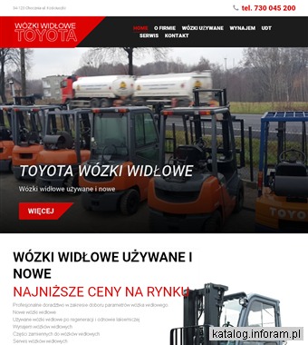 Wózki widłowe Toyota Wadowice