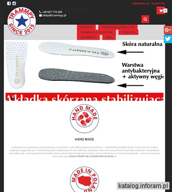 TRAMMPY SINCE 2015 trampki producent