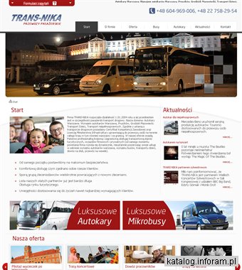 Przewozy autokarowe Warszawa