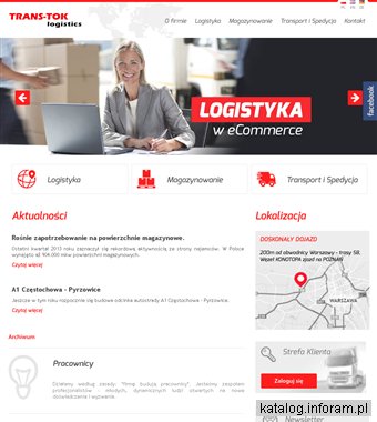 Logistyka i transport - Trans-Tok Logistics