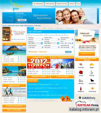 Internetowe Biuro Podróży TravelNeo - Last Minut wczasy