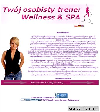 Twój osobisty trener Wellness & SPA