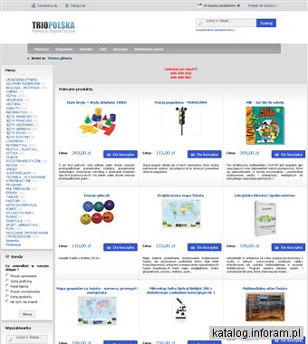 TrioPolska - Pomoce dydaktyczne dla szkół