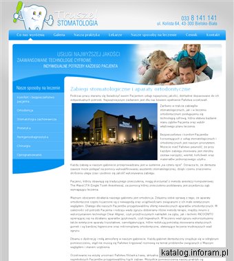 Stomatologia Truszel aparaty lingwalne