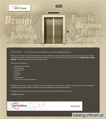TRYB DŹWIG USŁUGOWA SPÓŁDZIELNIA PRACY BYDGOSZCZ platformy dla niepełnosprawnych Bydgoszcz