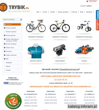 TRYBIK sklep rowerowy Warszawa