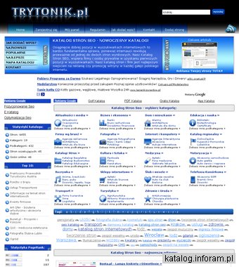 Katalog Seo Trytonik