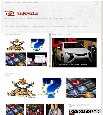 Portal motywacyjny – Trzy Powody