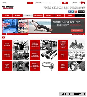 Węże i złącza dla przemysłu - Tubes International