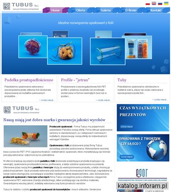 Producent opakowań z tworzyw sztucznych TUBUS