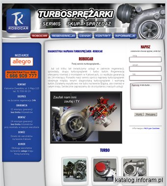 ROBOCAR WYLĘŻAŁEK ROBERT turbo turbiny Katowice