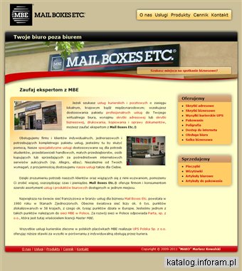 Kurier Zielona Góra - opakowania