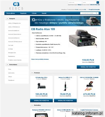Sklep CD Radia, anteny sprzedaż - montaż serwis