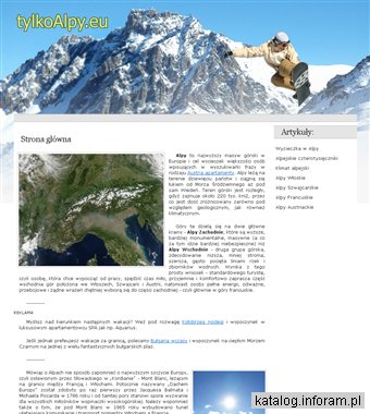 Alpy Wschodnie i Zachodnie