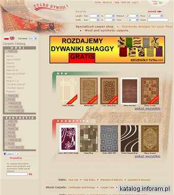 Dywany - sklep internetowy Tylko Dywan