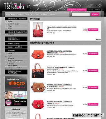 Tylko Torebki - modne torebki damskie