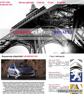 EM-KA AUTO regeneracja tylnej belki Łódź