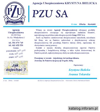 Agencja Ubezpieczeniowa PZU Żory Krystyna Bielicka