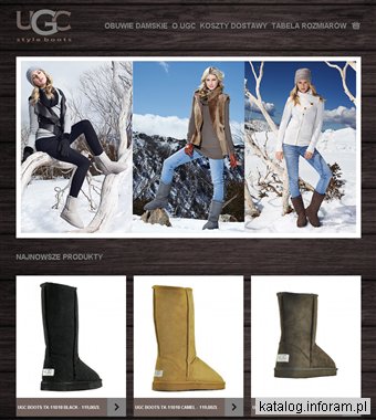 Ugc-buty.pl - sklep z obuwiem, ocieplane kozaki, śniegowce