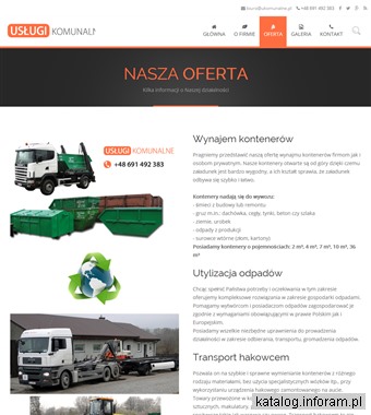 Wynajem kontenerów Oleśnica