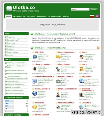 Ulotka - wartościowe strony