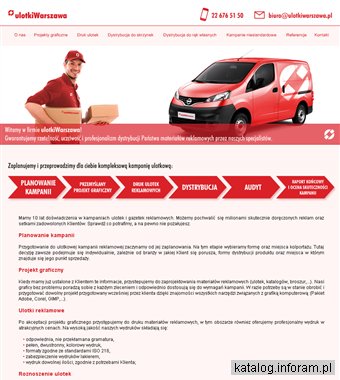 Ulotki Warszawa