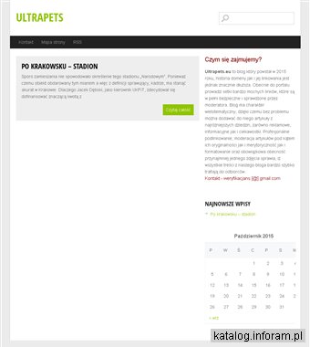 Portal z artykułami prasowymi