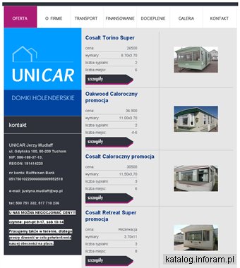 Domki holenderskie - unicardomki.combiz.pl