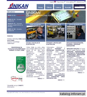 Unikan - Kompleksowe usługi elektryczne