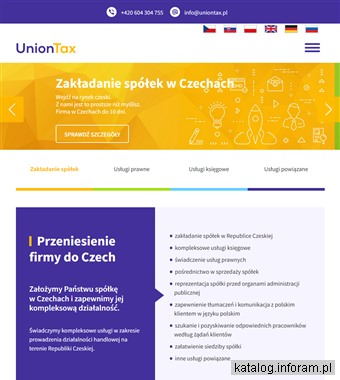 Zakładanie spółki w Czechach - uniontax.pl