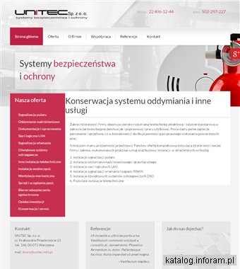 UNITEC instalacje ppoż