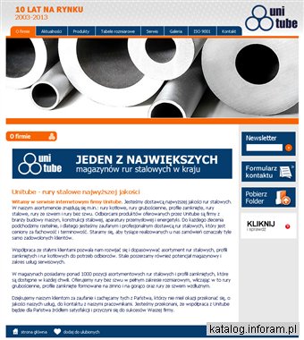 UNITUBE SP. Z O.O. rury grubościenne