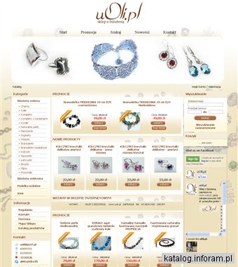 Modna biżuteria ze srebra