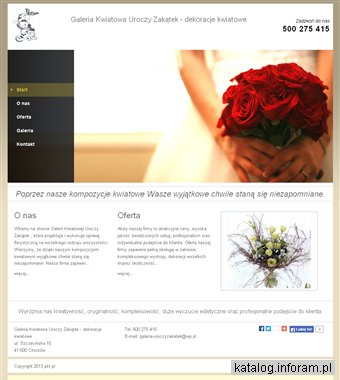 Uroczy Zakątek dekoracje kwiatowe śląsk