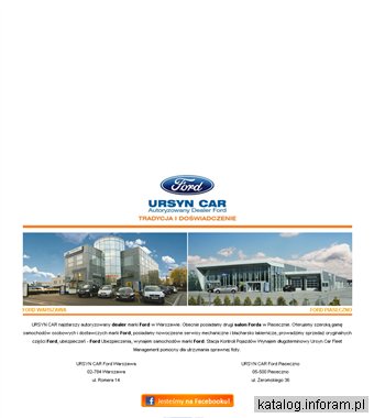 Ford - salon samochodowy