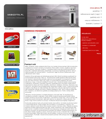 Pen drive z logo, pamięci usb, odtwarzacze mp3/mp4