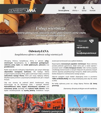 OdwiertyJANA - wiercenie studni Śląsk