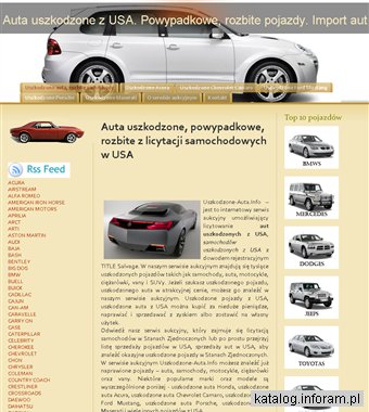 Uszkodzone auta z USA. Rozbite auta. Powypadkowe samochody, motocykle