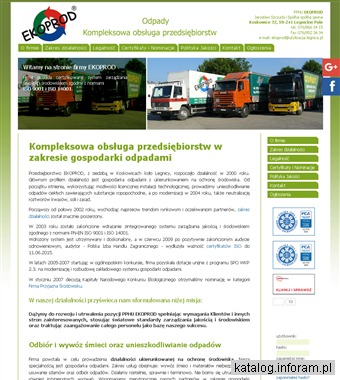 EKOPROD Recykling opakowań Legnica