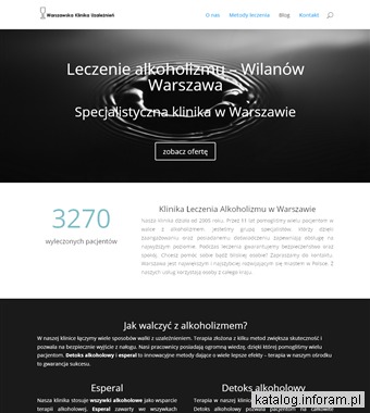 Leczenie alkoholizmu w Warszawie