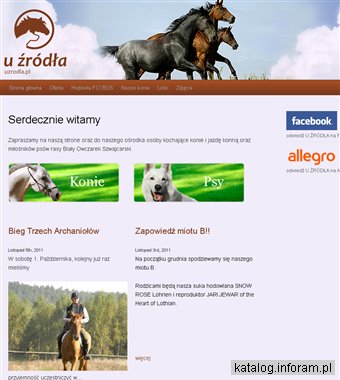 Hodowla Białego Owczarka Szwajcarskiego FCI "U Źródłą"