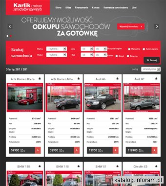 Karlik - auta używane